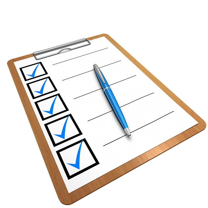 landing-page-checklist-concept
